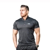تیشرت استرج ورزشی مردانه آندر آرمور مدل NIM ZIP-069 مشکی