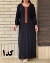 پیراهن کفتان یقه سنتی ململ 6174