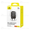 شارژر دیواری فست شارژ بیسوس Baseus GAN5S 1C 20W P10162503113-00 EU توان 20 وات