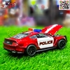 ماشین فلزی پلیس اسباب بازی کاپوت بازشو Police car 6836