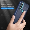 قاب فیبر کربنی موتورولا Motorola Moto E40 Rugged Armor Fiber Carbon