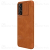 کیف چرمی نیلکین سامسونگ Samsung Galaxy A73 5G Nillkin Qin Pro Leather Case دارای محافظ دوربین