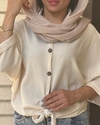 شومیز گره ای شانتون 7041