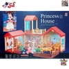 خانه باربی و قصر اسباب بازی دخترانه با موتور وسپا Princess House  66816