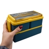 ظرف غذا دو طبقه لانچ باکس مدل ۳Box- TriFeast ظرفیت ۱.۴ لیتر