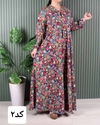  پیراهن کلوش فلور# 7063
