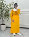 پیراهن دو تیکه خال خالی 6060