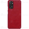 کیف چرمی نیلکین شیائومی Xiaomi Redmi Note 11 Global / Redmi Note 11S Nillkin Qin Leather Case