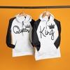 ست دونفره سوئیشرت KingQueen مدل 1691