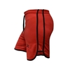 شلوارک ورزشی مردانه UNDER ARMOUR قرمز DS خط مشکی
