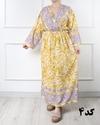 پیراهن نخی چپ و راستی حاشیه دار(حراج یک هفته ای) 6928
