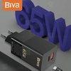 شارژر دیواری بیوا Biva HC-16 GaN توان 65 وات