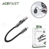 کابل دو سر Type-C و USB ایس فست ACEFAST C13-05 طول 20 سانتی‌متر توان 60 وات