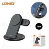 استند و شارژر وایرلس چند کاره مگنتی الدینیو Ldnio WL02 توان 15 وات با قابلیت شارژ اپل واچ