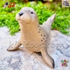 فیگور حیوانات ماکت فک دریایی اسباب بازی نرم و گوشتی بزرگ Seal figure X084