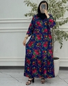 پیراهن ساحلی گلدار وارداتی دریا 4132