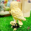 فیگور حیوانات ماکت جغد زرد اسباب بازی Flying Owl Animals Figure 1295