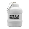 قیف پروتئین وی دو تیکه مدل Muscle Strength ظرفیت ۱۰۰ میلی لیتر