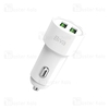 شارژر فندکی بیوا Biva CC-20 2-Ports Car Charger توان 45 وات