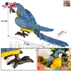 فیگور حیوانات ماکت طوطی ماکائو آبی طلایی 2594 Fiqure Parrot Macaw