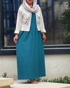 کت سارافون گلدوزی نچرال 7023