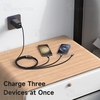 کابل سه سر مک دودو Mcdodo CA-7150 3 In 1 USB Data Cable توان 100 وات طول 1.2 متر