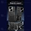 قاب ضد ضربه مگنتی Realme 11 4G Magnetic Support Case دارای محافظ دوربین