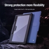 کاور چرمی هوشمند نیلکین سامسونگ Samsung Tab S9 Plus / S10 Plus Nillkin Bumper Leather Case Pro
