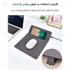 شارژر وایرلس و پد موس کوتتسی Coteetci CS5186 Wireless Charge And Mouse Pad