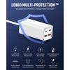 هاب شارژر 4 پورت الدینیو LDNIO A4610C Desktop Fast Charger توان 65 وات