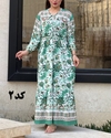 پیراهن فلور ارکیده(تخفیف یک هفته ای) 6115