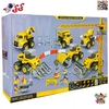 اسباب بازی ست ماشین های فلزی راهسازی  و شهرسازی با جرثقیل برجی ALLOY TRUCK GLW 8865