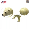 فیگور حیوانات خرس قطبی نرم بزرگ اسباب بازی polar bear figure X059