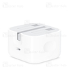 آداپتور شارژر اصلی اپل Apple A2344 MUVT3B/A Charger توان 20 وات