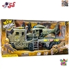 اسباب‌بازی جنگی نظامی پسرانه با کامیون و هلیکوپتر و سرباز با تجهیزات مدل Soldier Force 310937