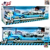 ماکت فلزی تریلی اسکانیا حمل خودرو با ماشین فلزی SCANIA Metal 5542