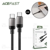 کابل Type-C به Type-C ایس فست ACEFAST C9-03 طول 1.2 متر توان 60 وات