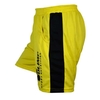 شلوارک ورزشی مردانه الیمپ مدل PY-9912 زرد خط مشکی