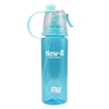 قمقمه ورزشی نیو بی مدل Button شفاف ۰.۶ لیتر اسپری دار