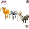 حیوانات اسباب بازی ست باغ وحش 12 عددی ANIMAL THE WORLD 122