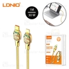 کابل لایتنینگ به Type C الدینیو LDNIO LC881i طول 1 متر توان 30 وات