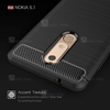 قاب طرح فیبر کربنی نوکیا Nokia 5.1 2018 Rugged Armor Fiber Carbon