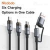 کابل چند سر Type-C مک دودو Mcdodo CA-726 توان 100 وات طول 1.2 متر