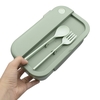 ظرف غذا لانچ باکس مدل ۲BOX-Cutlery ظرفیت ۱.۱ لیتر