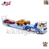 ماکت فلزی تریلی اسکانیا حمل خودرو با ماشین فلزی SCANIA Metal 5542