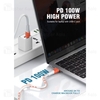کابل Type-C به Type-C الدینیو Ldnio LC601c طول 1 متر توان 100 وات