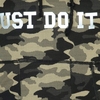 رکابی کلاه دار ورزشی مردانه نایک مدل SS-JUST DO IT چریکی قهوه ای
