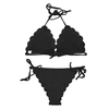 ست بیکینی زنانه مدل ۷۰۱۶ مشکی