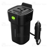 شارژر فندکی و چند راهی برق خودرو پاورولوژی Powerology 150W Power Inverter P150INVBK توان 150 وات