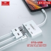 کابل تبدیل OTG لایتنینگ به USB ارلدام Earldom OT44